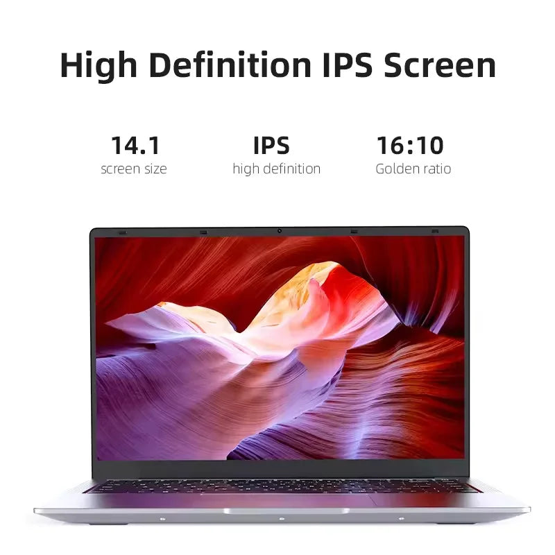 2025 Computer portatile per ufficio Windows 11 Pro intel core i7-7500U Laptop PC Notebook Computer 1920*1080P 12GB RAM 1TB 2TB SSD 180° open pc