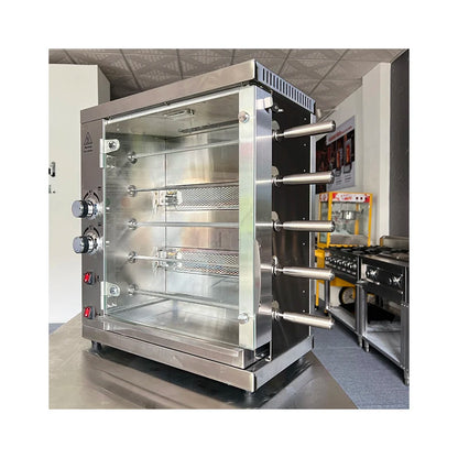 High Capacity Hot Selling Automatic Rotisseries Electric Gas Chicken Grill Rotisserie Roasting Machine Chicken Rotisserie Oven