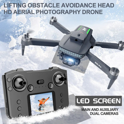 DWI Nuovo con telecomando a schermo D25-PRO MAX Drone GPS 5G WIFI 8k HD Telecamera professionale Droni FPV RC Quadcopter Elicottero