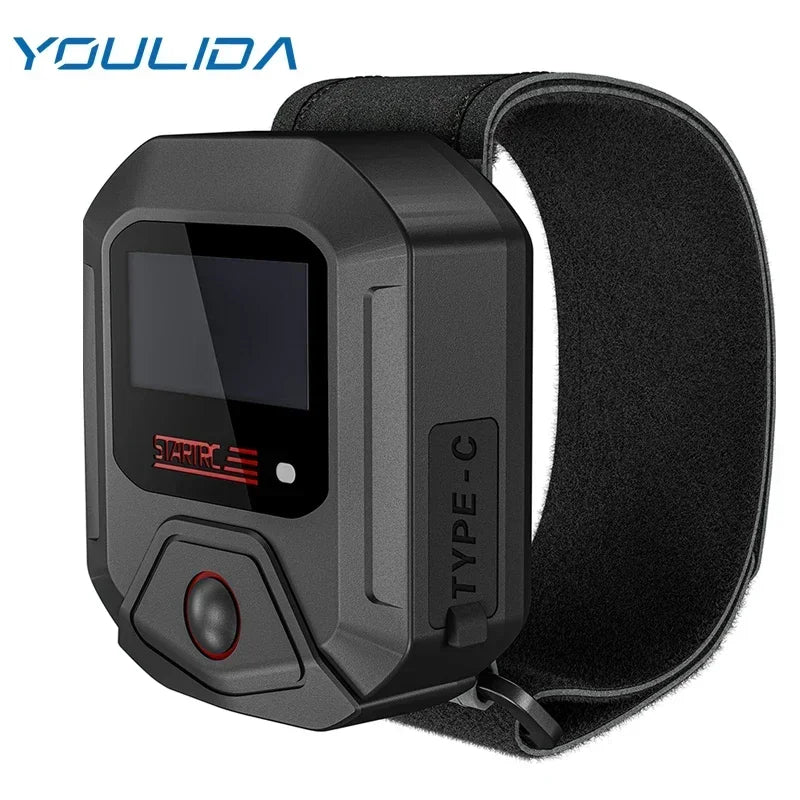 Telecomando Bluetooth GPS Action 5 Pro per DJI Action 4 Accessori per fotocamere sportive Orologio da polso con telecomando wireless da 25 m