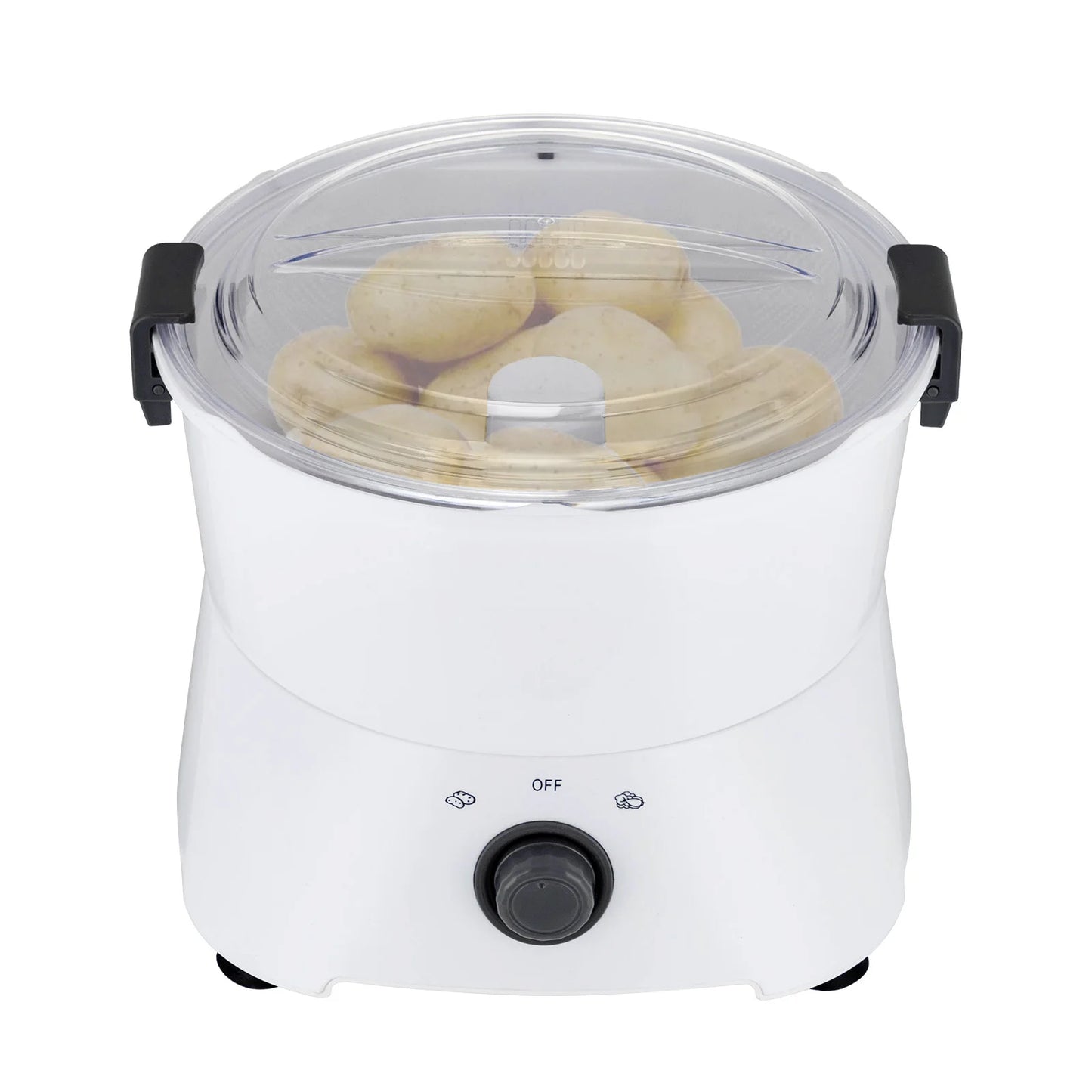 Potato Peeler Electric, Large Capacity Peeler with Stainless Steel Blades for Kitchens Restaurant Fast Food Shops