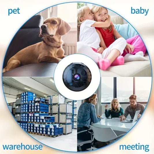 Xiaomi 1080P HD Wireless A11 Telecamera Mini WiFi Monitoraggio Videocamera di sicurezza Batteria ricaricabile Motion Detection Camera Nuovo