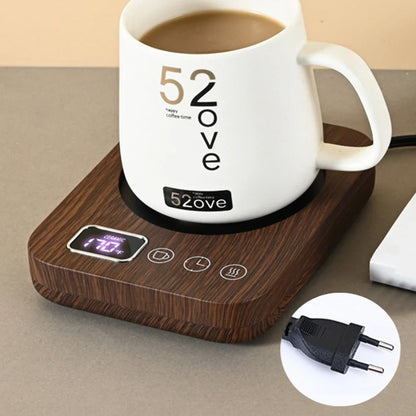 220V/ 110V Scalda Tazza Latte Riscaldamento Pad Tazza di caffè Sottobicchieri Smart Electric Beverage Warmer Insulat 3 ingranaggi regolabile ufficio casa
