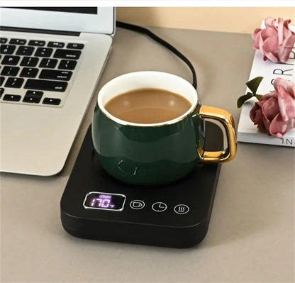 220V/ 110V Scalda Tazza Latte Riscaldamento Pad Tazza di caffè Sottobicchieri Smart Electric Beverage Warmer Insulat 3 ingranaggi regolabile ufficio casa