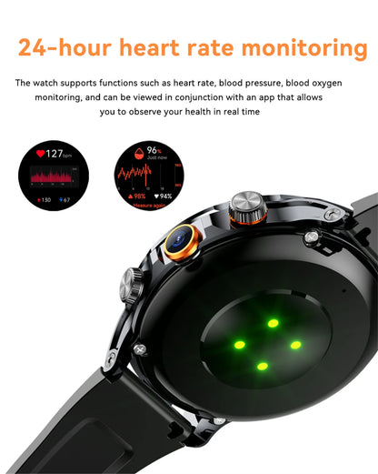 5G/4G Full Network Smart Watch 680*680 HD AMOLED 1100mah Video Call 500W Camera 8GB+128GB RAM GPS NFC WIFI Google APP Smartwatch