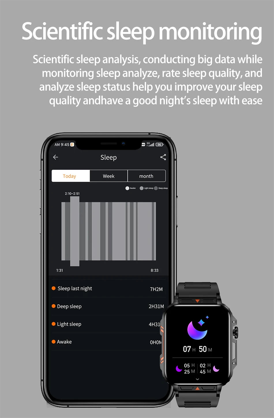 2024 Nuovo uomo militare all'aperto 1.95 Smart Watch uomini bluetooth chiamata smartwatch uomini per android ios ip68 impermeabile ftiness orologi