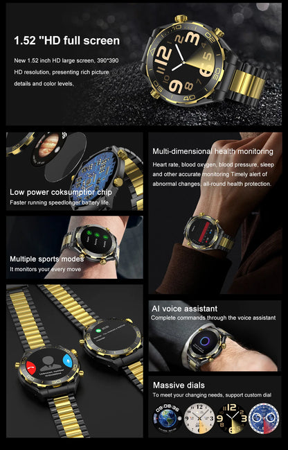 Nuovo smartwatch Z91PROMAX, chiamata Bluetooth, frequenza cardiaca, pressione sanguigna, monitoraggio del sonno per ricordare l'esercizio