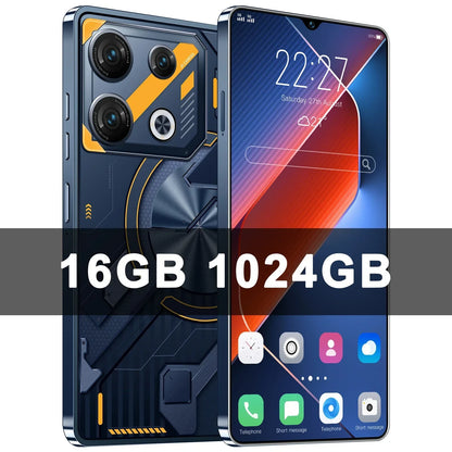 NUOVO smartphone Pova 9S Pro 2025 5G 7,3 pollici HD 22G+2TB Telefono cellulare Dual SIM Telefoni cellulari 50+108MP 7000mAh Android 14 sbloccato NFC