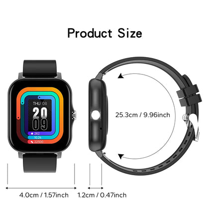 2024 Smart Watch Android Phone 1.44'' Pollici Schermo a colori Bluetooth Chiamata Ossigeno del sangue/ monitoraggio della pressione Smart Watch Donne Uomini