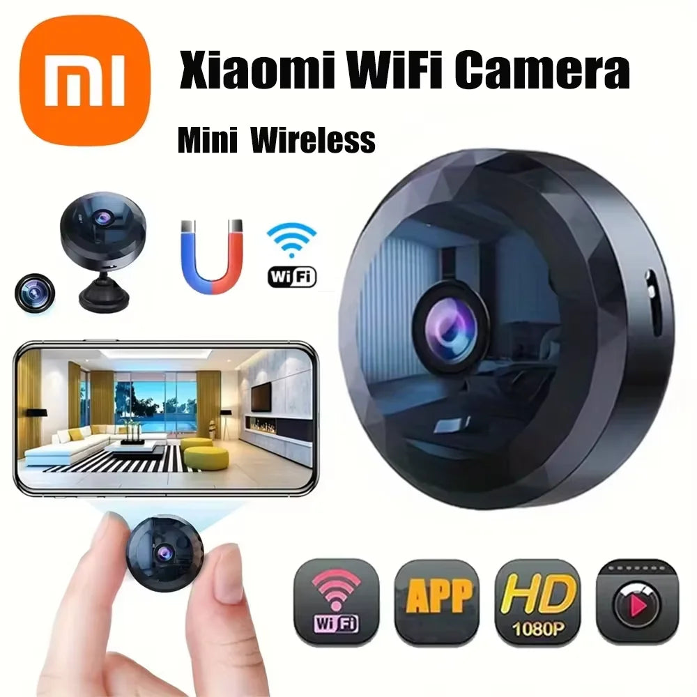 Xiaomi 1080P HD Wireless A11 Telecamera Mini WiFi Monitoraggio Videocamera di sicurezza Batteria ricaricabile Motion Detection Camera Nuovo