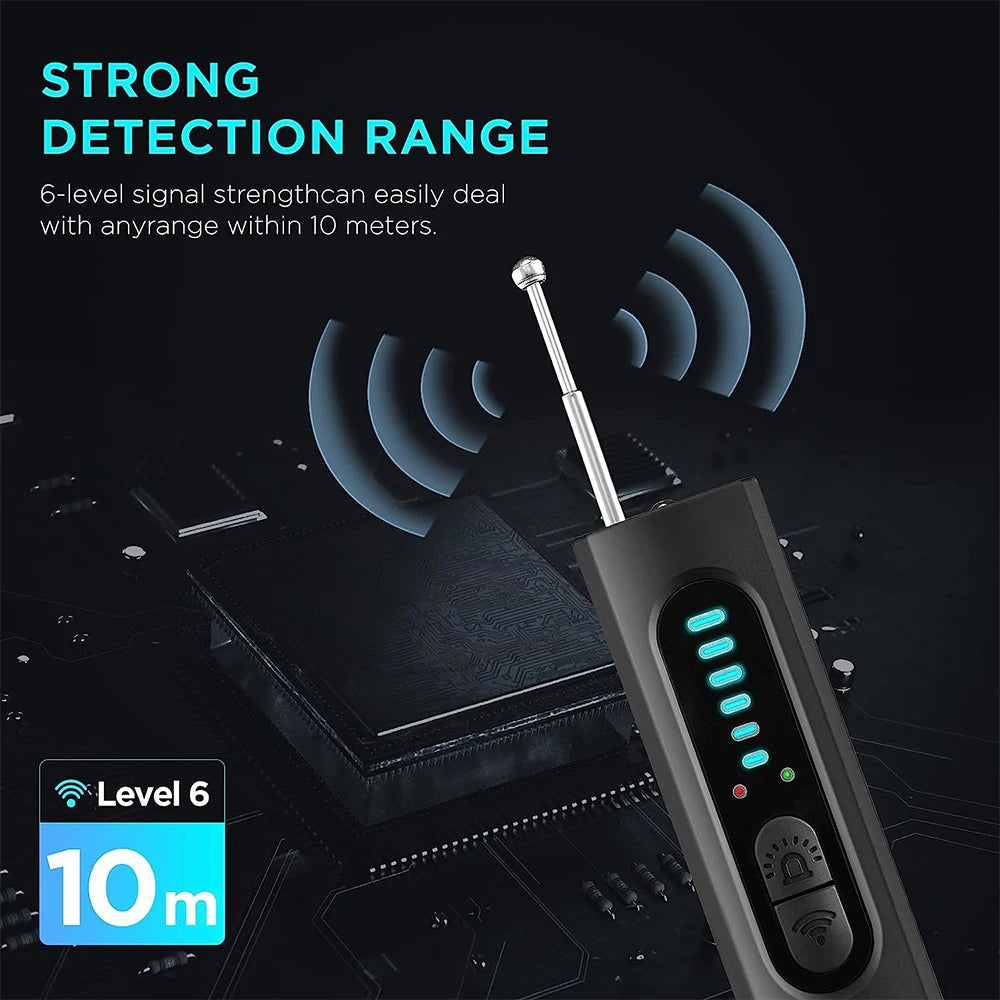 X13 Anti Spy Hidden Camera Rivelatore Anti-Spy GPS Tracker Dispositivo di ascolto Bug RF Wireless Signal Scanner per l'hotel Ufficio Viaggio
