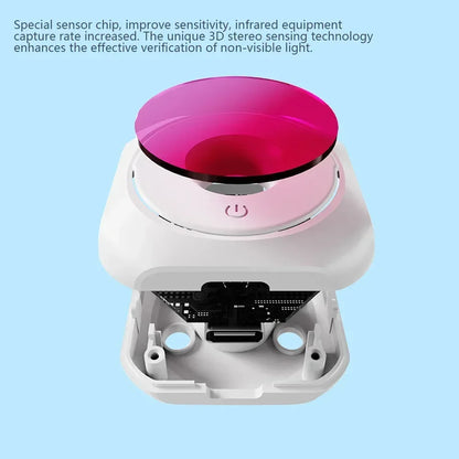 Mini rivelatore della macchina fotografica per la macchina fotografica nascosta portatile Pinhole Lens Detect Gadget Anti-Peeping protezione di sicurezza Candid Detector