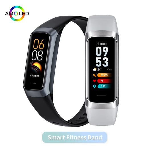 AMOLED Smartwatch Monitor della temperatura corporea Fitness Orologio sportivo 3 ATM impermeabile Uomini Smart Watch Band per le donne IOS Xiaomi 2025