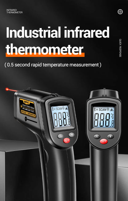 ANENG TH201 Celsius Display digitale termometro a infrarossi altamente sensibile senza contatto temperatura misurazione pistola igrometro