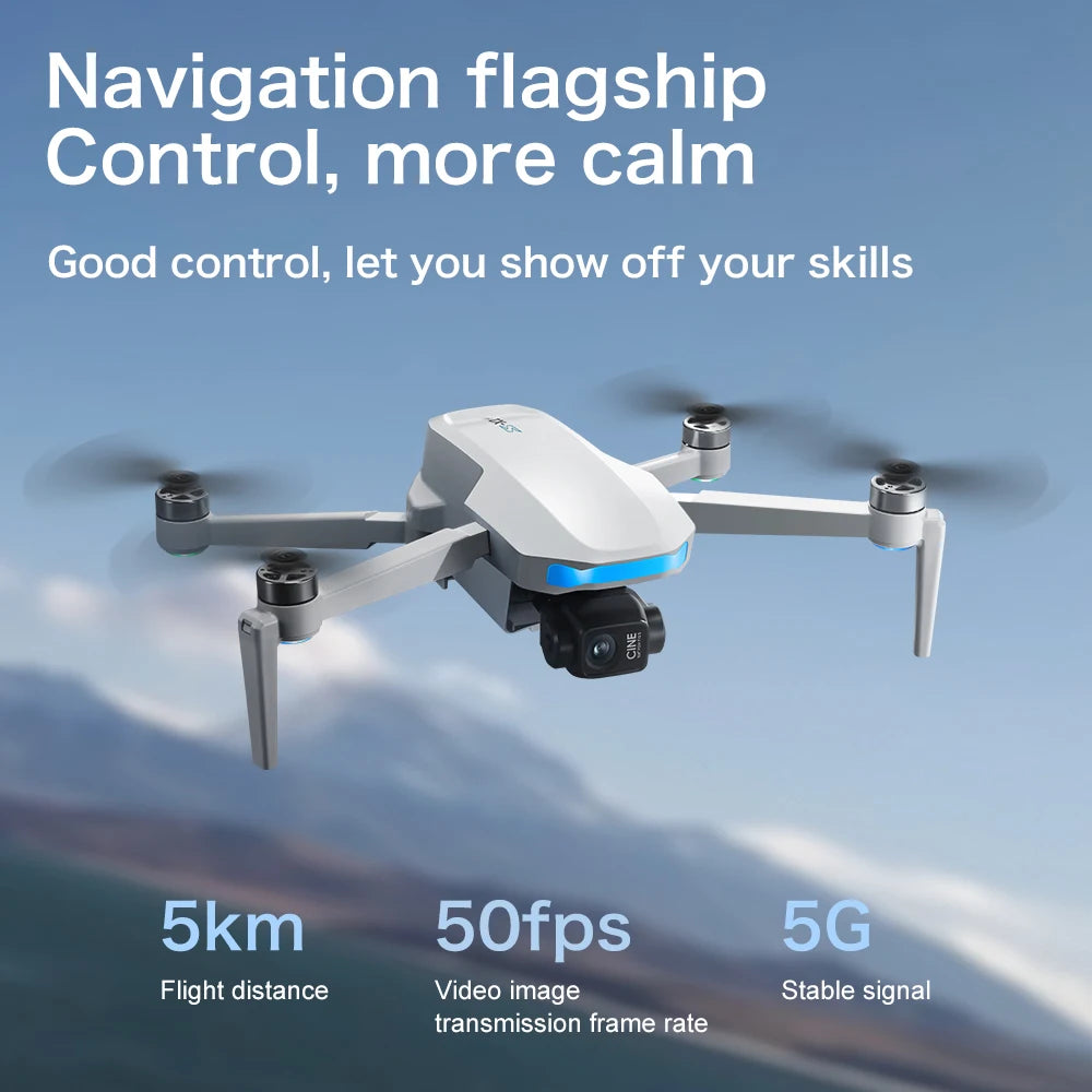S-X1 Nuovo drone con schermo a 3 assi anti-shake Gimbal 4K Aerial Brushless Drones RC Quadcopter 5G GPS 8K HD Telecamere EIS Mini Dron