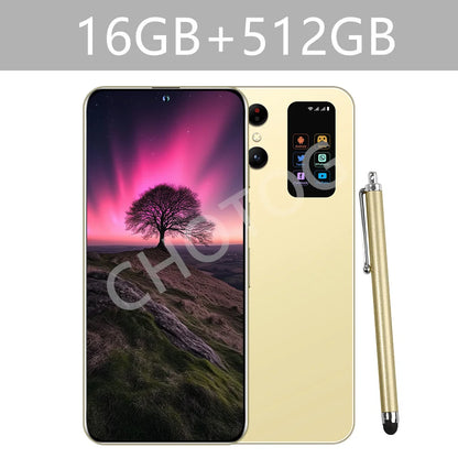 Cellulari 2025 SMS 25 Ultra 5G Smartphone originale 7.3HD Dual SIM 108MP Telefono cellulare Android versione globale 7800mAh Telefoni cellulari