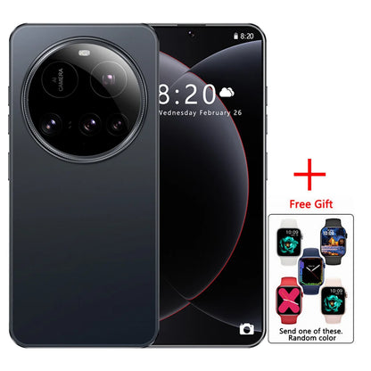 Nuovi telefoni cellulari M15 Ultra Original Smartphone da 7,3 pollici Cellulare Dual SIM 4G 5G Android 14 Versione globale Cellulare da 8000 mAh