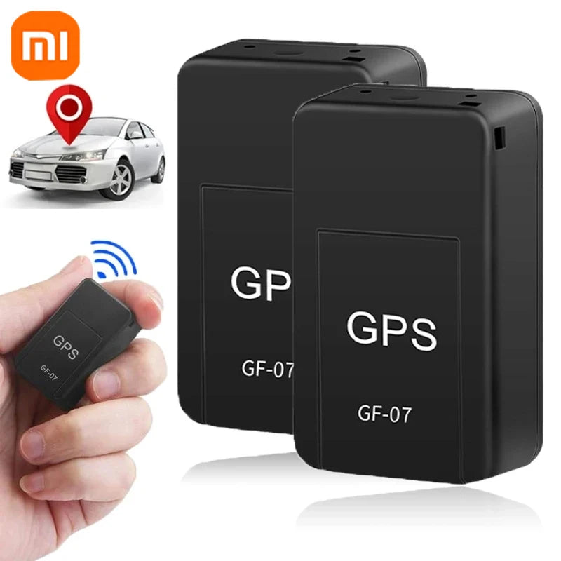 Xiaomi Mini Posizionatore GPS GF07 Posizionatore di tracciamento RealTime Rilevamento remoto del veicolo Posizionamento Mobilerecording Anti-Loss