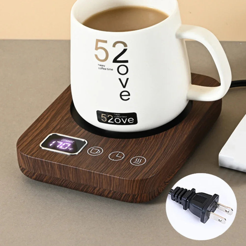 220V/ 110V Scalda Tazza Latte Riscaldamento Pad Tazza di caffè Sottobicchieri Smart Electric Beverage Warmer Insulat 3 ingranaggi regolabile ufficio casa