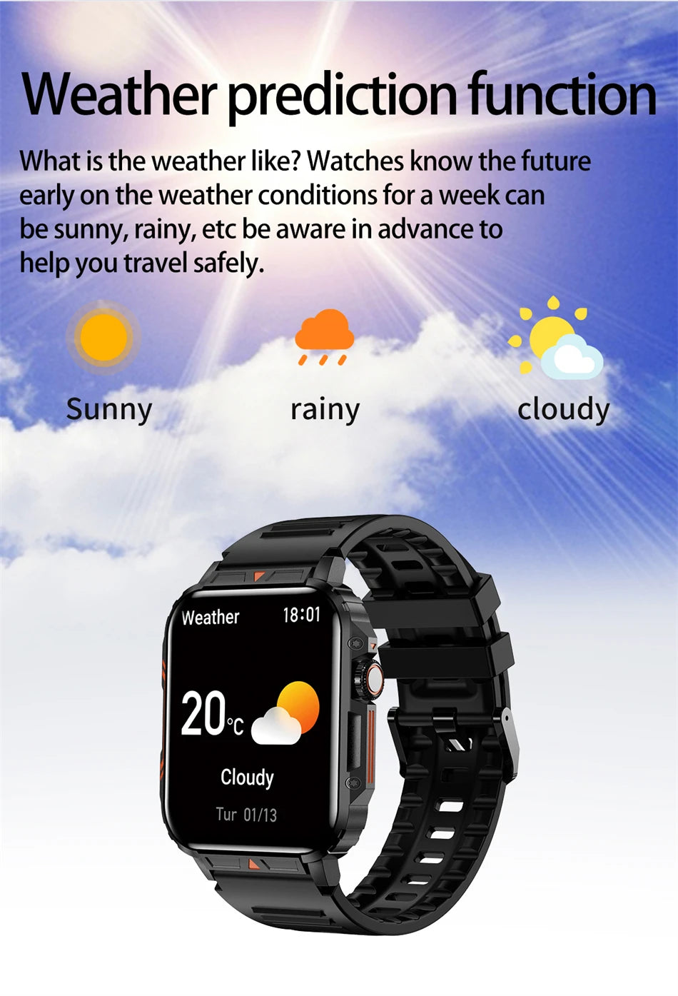 2024 Nuovo uomo militare all'aperto 1.95 Smart Watch uomini bluetooth chiamata smartwatch uomini per android ios ip68 impermeabile ftiness orologi