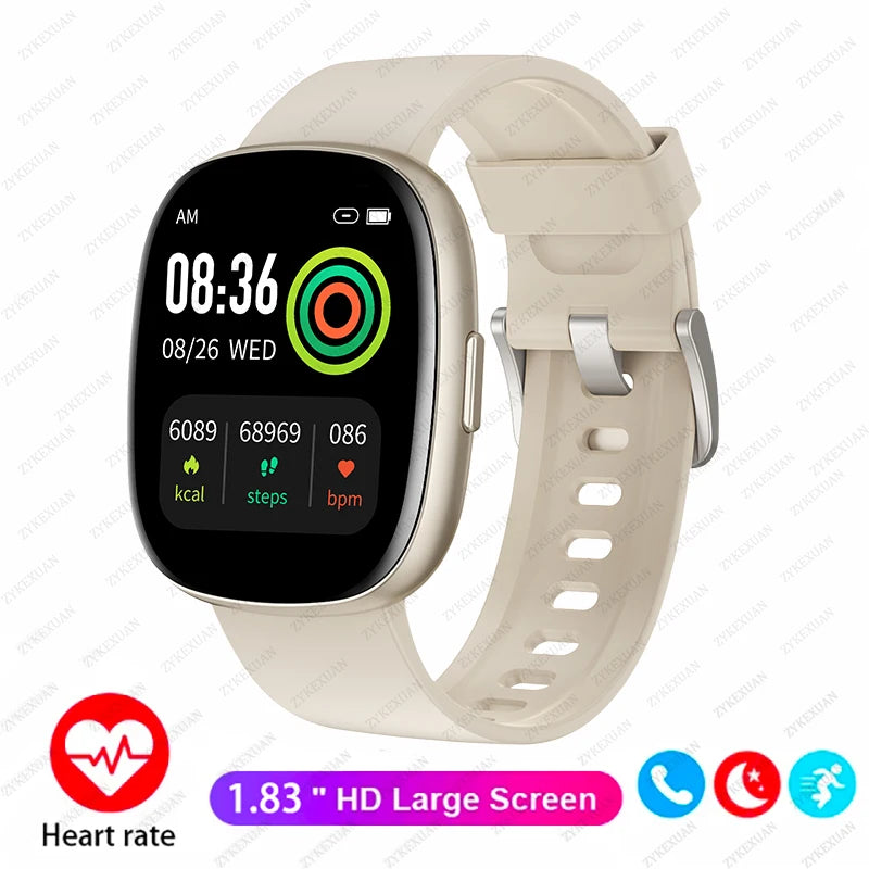 Per Xiaomi Android Smart Watch Uomini Donne Regalo Full Touch Screen Sport Fitness Orologi Bluetooth Chiamata Digitale Smartwatch 2025 Nuovo