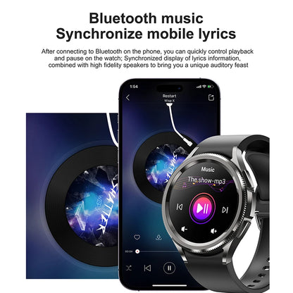 2025 Nuovo per Samsung Galaxy Watch 6 Smartwatch AMOLED sempre sul display Bluetooth Chiamata GPS NFC Smart Watch Uomini Android IOS