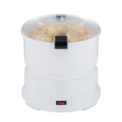 Potato Peeler Electric, Large Capacity Peeler with Stainless Steel Blades for Kitchens Restaurant Fast Food Shops