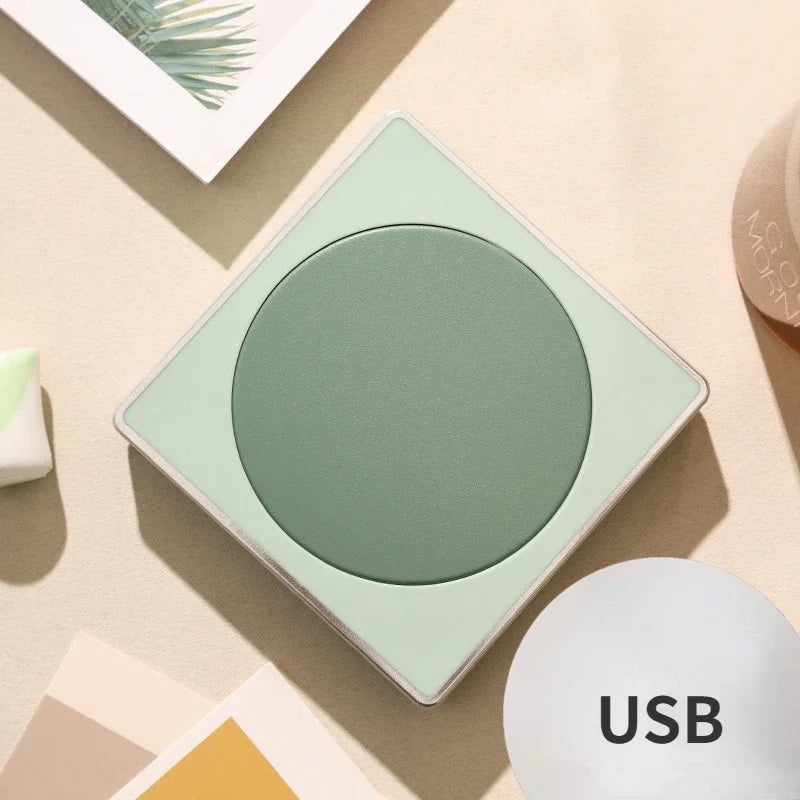 55 gradi temperatura costante riscaldamento coaster usb di ricarica isolamento base inverno caldo e squisito regalo coffe scaldabagno