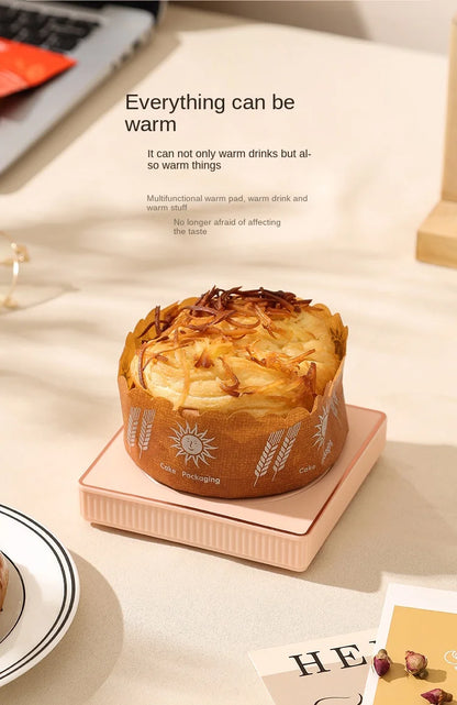 55 gradi temperatura costante riscaldamento coaster usb di ricarica isolamento base inverno caldo e squisito regalo coffe scaldabagno