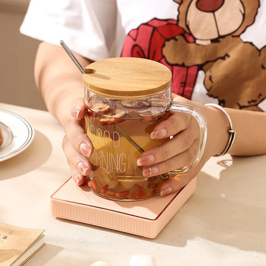 55 gradi temperatura costante riscaldamento coaster usb di ricarica isolamento base inverno caldo e squisito regalo coffe scaldabagno