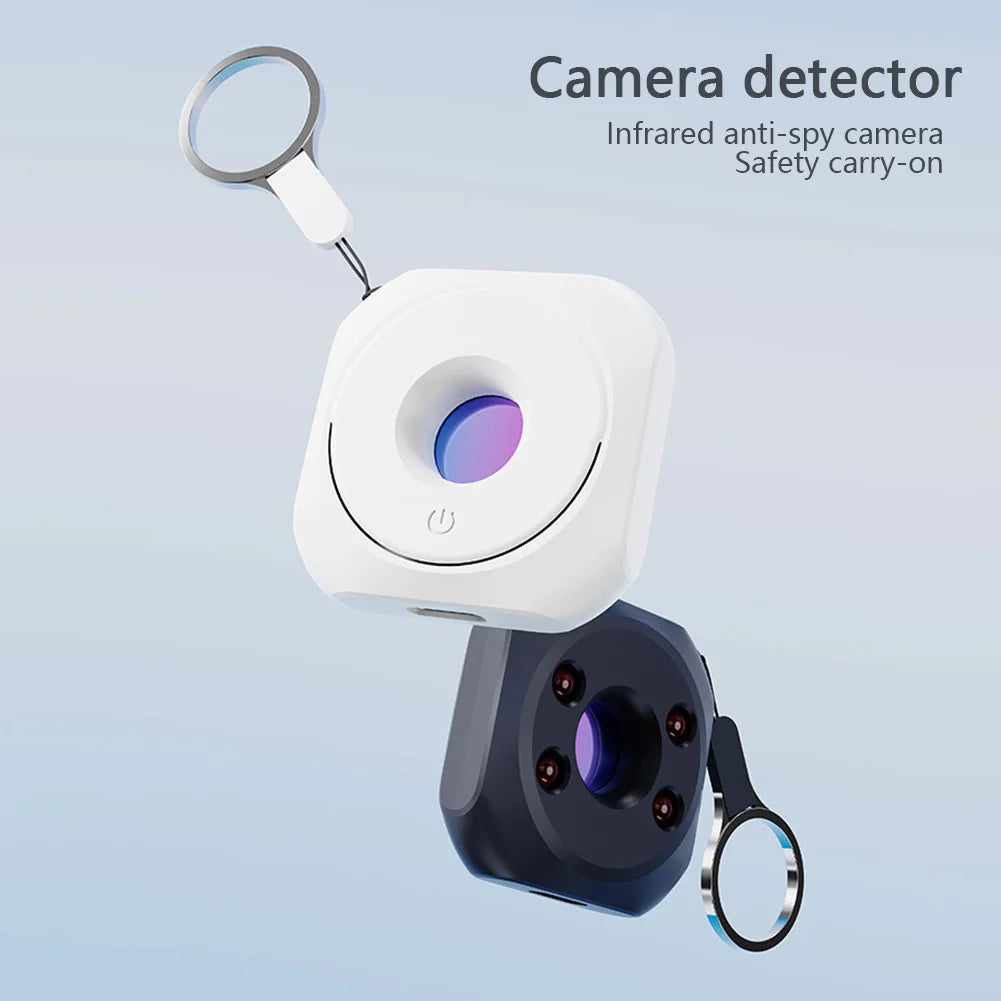 Mini rivelatore della macchina fotografica per la macchina fotografica nascosta portatile Pinhole Lens Detect Gadget Anti-Peeping protezione di sicurezza Candid Detector
