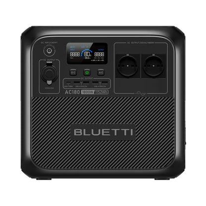 EU Plug BLUETTI portatile centrale elettrica AC180 1152Wh LiFePO4 batteria di backup 1800W AC Outlet. per il campeggio, off-grid, interruzione di corrente