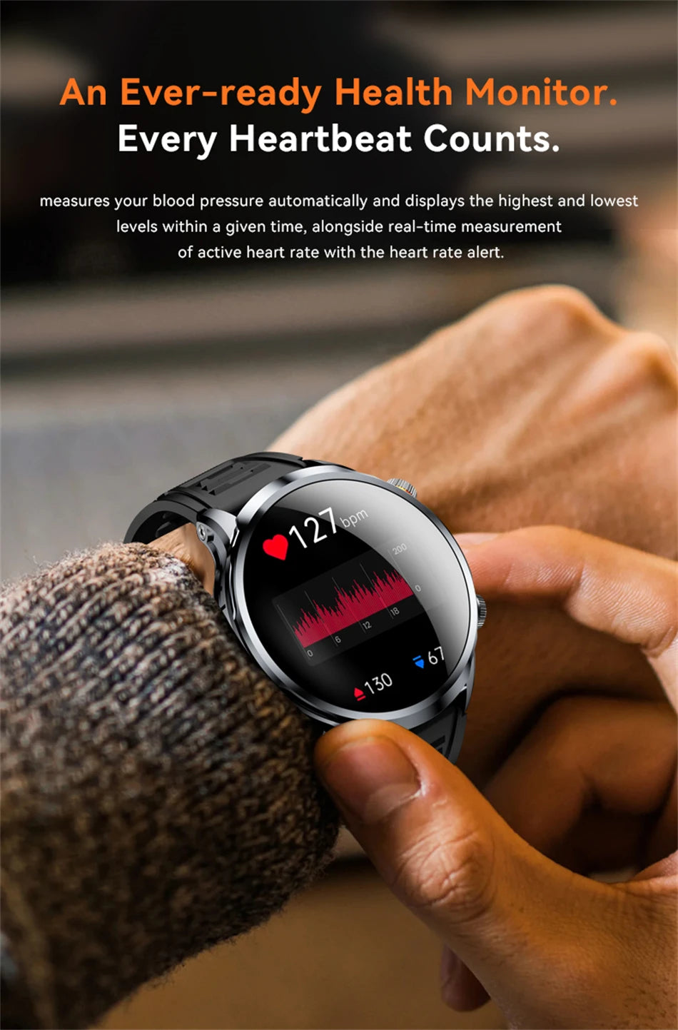 5G/4G Full Network Smart Watch 680*680 HD AMOLED 1100mah Video Call 500W Camera 8GB+128GB RAM GPS NFC WIFI Google APP Smartwatch