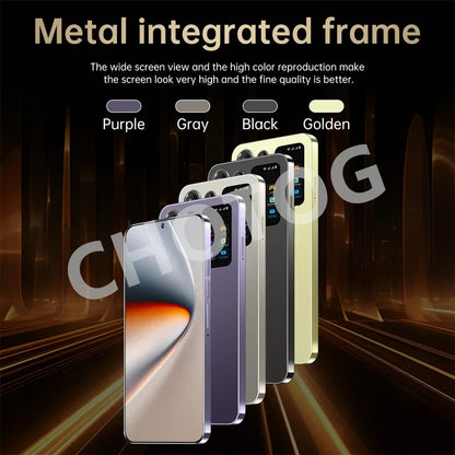 S+ 25 Versione ultra globale originale 7.3HD telefoni cellulari 4G 5G dual sim card cellulare android 14 smartphone 7800mAh cellulare