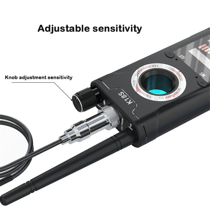 K18s Multi-function Anti Detector Camera GSM Audio Bug Finder GPS Signal lens RF Tracker Detect Wireless Camera