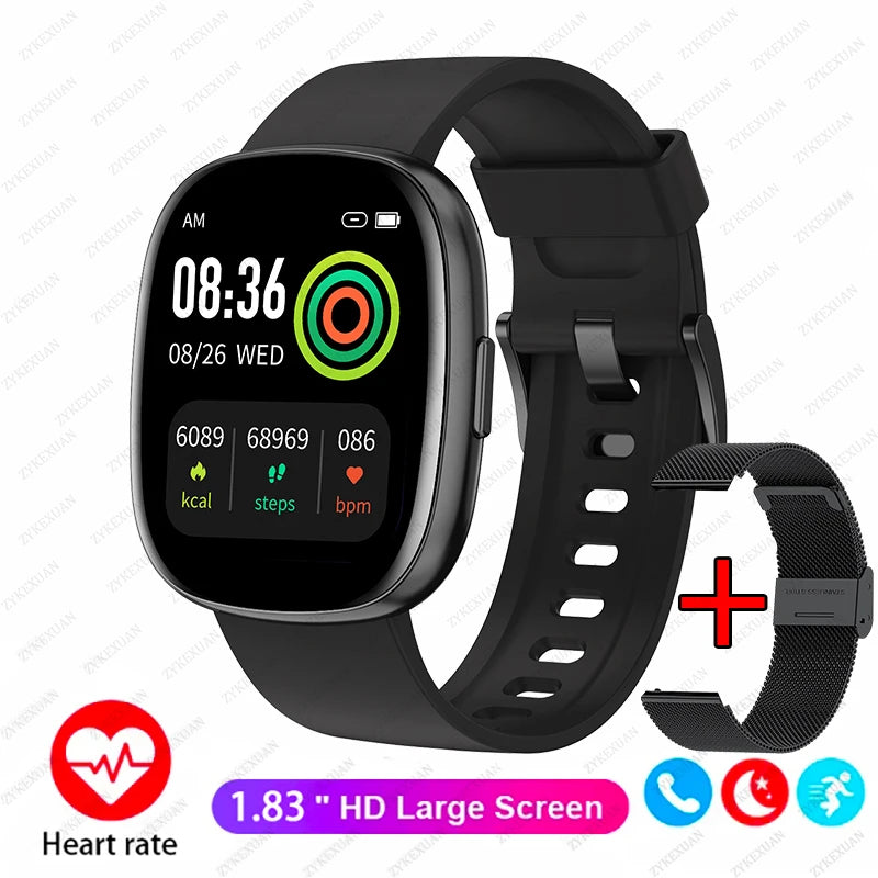 Per Xiaomi Android Smart Watch Uomini Donne Regalo Full Touch Screen Sport Fitness Orologi Bluetooth Chiamata Digitale Smartwatch 2025 Nuovo