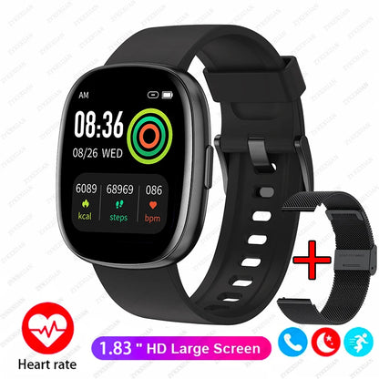 Per Xiaomi Android Smart Watch Uomini Donne Regalo Full Touch Screen Sport Fitness Orologi Bluetooth Chiamata Digitale Smartwatch 2025 Nuovo