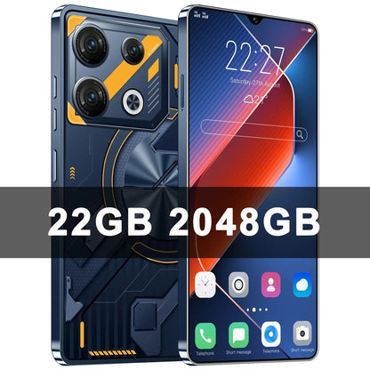 NUOVO smartphone Pova 9S Pro 2025 5G 7,3 pollici HD 22G+2TB Telefono cellulare Dual SIM Telefoni cellulari 50+108MP 7000mAh Android 14 sbloccato NFC