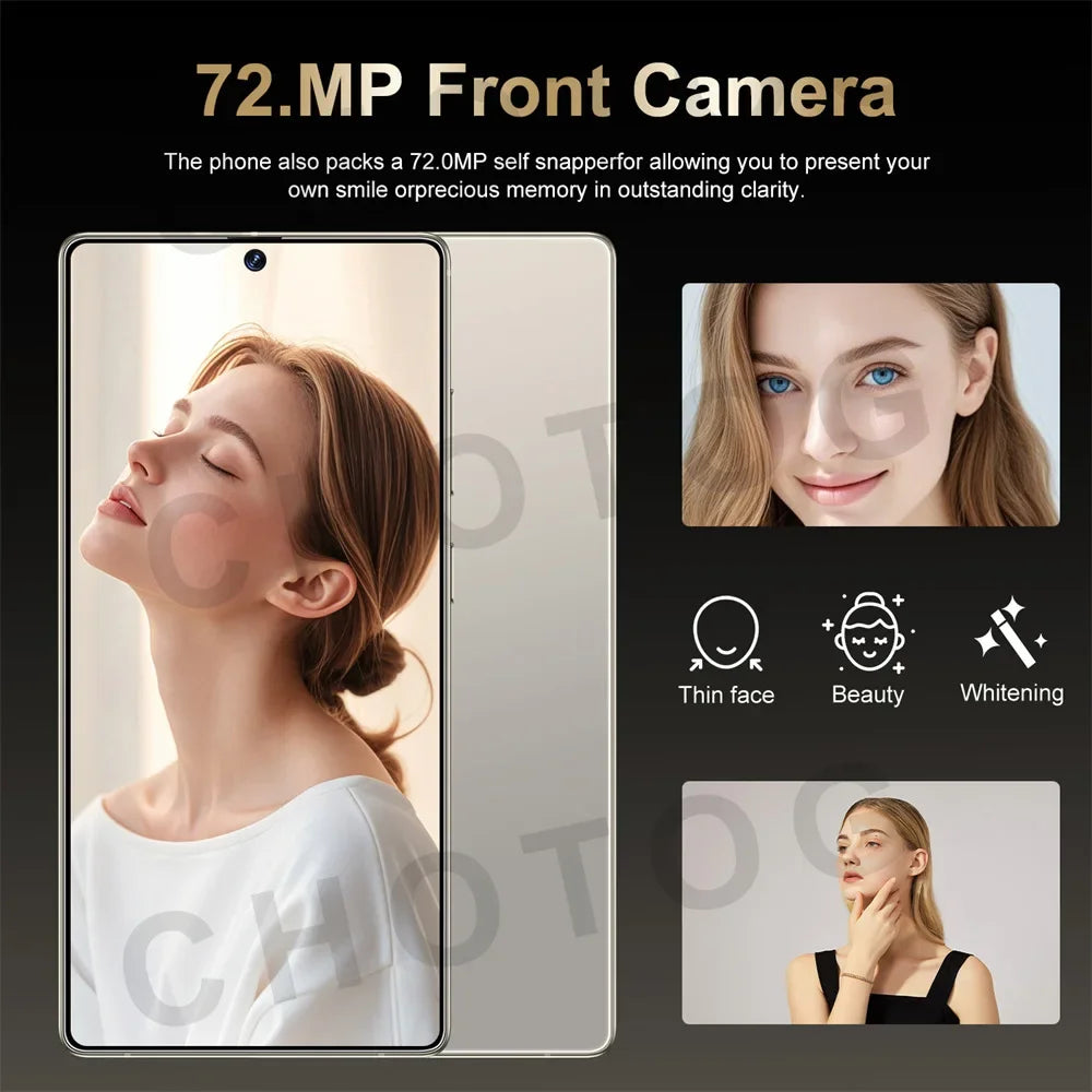 16 GB-ED 1 TERA Nuovo S + 25 Ultra Smartphone 2025 Originale 7.3HD Telefono cellulare Snapdragon 8 Gen3 Android 14 telefoni cellulari 4G 5G Dual SIM