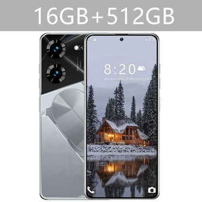 Cellulari Pova 5 Pro Originale 5G Smartphone 7.3HD Dual Sim Smart Mobile Phones 6800mAh Android 13 GPS Versione globale Telefono cellulare