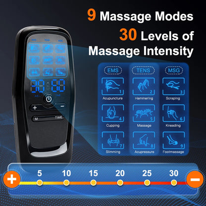 EMS Eletric Stimolazione muscolare USB Fisioterapia Decine di unità Pulse Impulse Mini massaggiatore per il corpo intero Macchina dimagrante