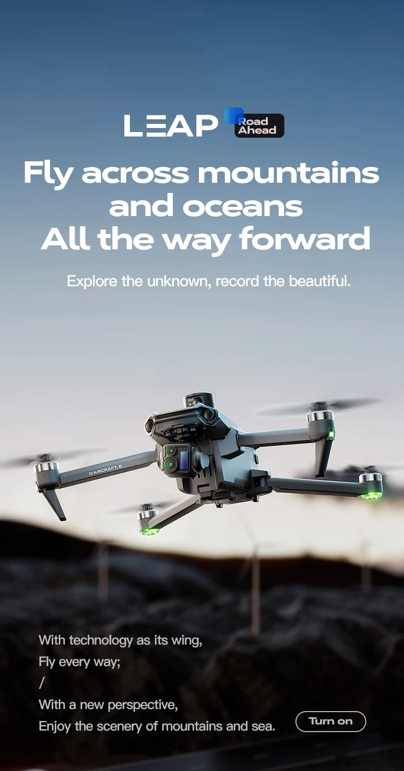 Ala 6 professionale di pesca Airdrop Drone 8K HD Camera 3-Axis Gimbal 20KM Brushless GPS Quadcopter Avoidance Ostacolo RC Dron