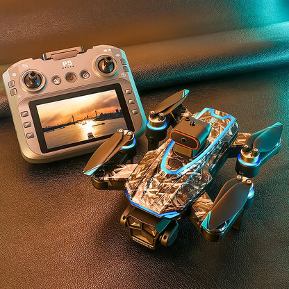 D13 RC Drone Professional 4K Camera con 5G WiFi FPV UAV Schermo Telecomando Brushless Obstacle Avoidance Quadcopter Giocattoli