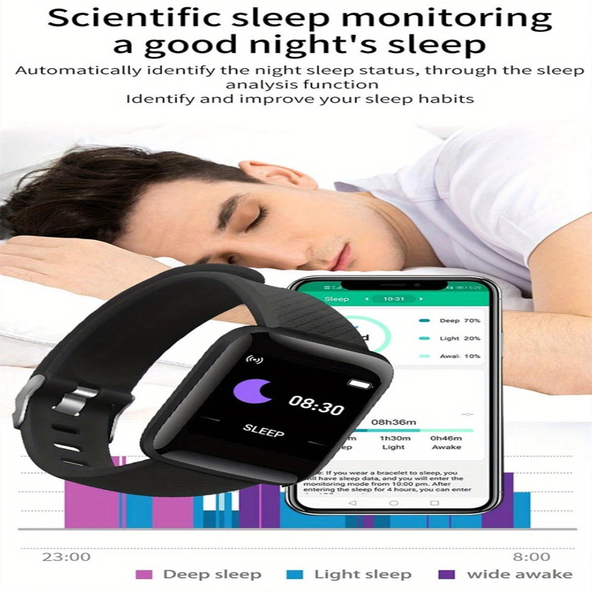 Smartwatch Uomini Donne Orologi da polso Smart Watch Messaggio Fitness Monitor Bracciale Regalo di compleanno Orologio elettronico per Xiaomi Huawei