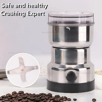 Smerigliatrice elettrica per uso domestico smerigliatrice multifunzionale cereali e granaglie materiali medicinali polvere macchina smerigliatrice chicchi di caffè
