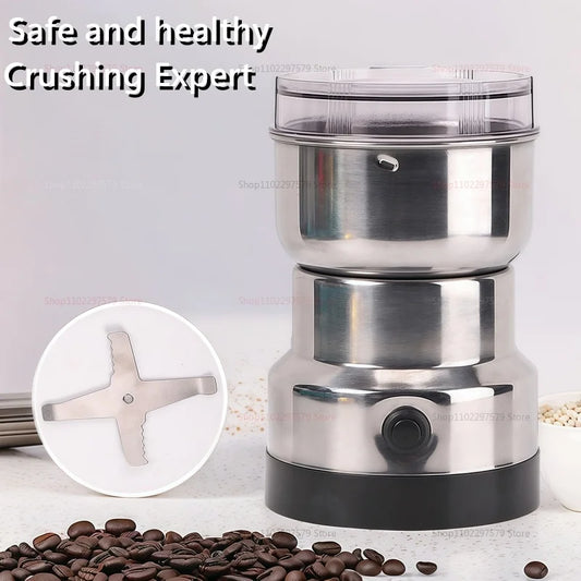 Smerigliatrice elettrica per uso domestico smerigliatrice multifunzionale cereali e granaglie materiali medicinali polvere macchina smerigliatrice chicchi di caffè