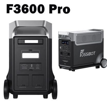 FOSSiBOT F3600 Pro 3600W Pure Sine Wave Power Station 13 Output Ports 11520Wh Expansion APP Control Energy Storage Power Station Solar Charge 1.5h Full Charge