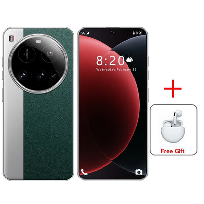 NEW M15 Ultra Original Mobile Phones 7.3inch Smartphone 4G 5G Dual SIM Cellphone Android Global Version 8000mAh GPS Cell Phone