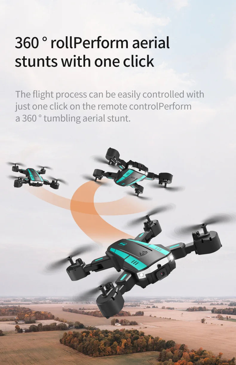 G6 Pro GPS Drone Professionale 8K HD Doppia Fotocamera Fotografia Aerea Onnidirezionale Evitamento Ostacoli Quadrotor RC Distanza 5KM