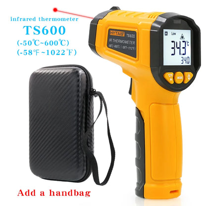 TS380 Termometro a infrarossi senza contatto HYTAIS Misuratore di temperatura elettronico portatile industriale ad alta precisione TS600